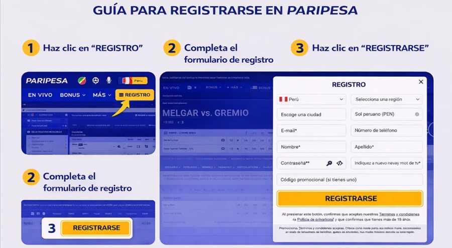 casino online Peru registrarse Paripesa